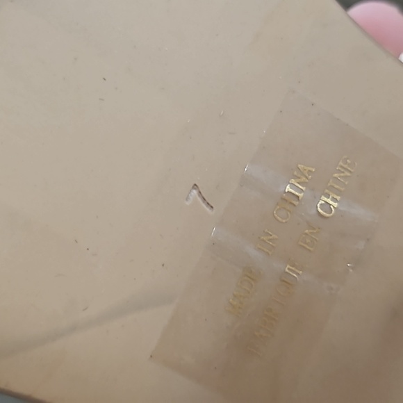 Jeffrey Campbell Marla woven natural sea grass heeled sandals size 7 - Picture 9 of 11